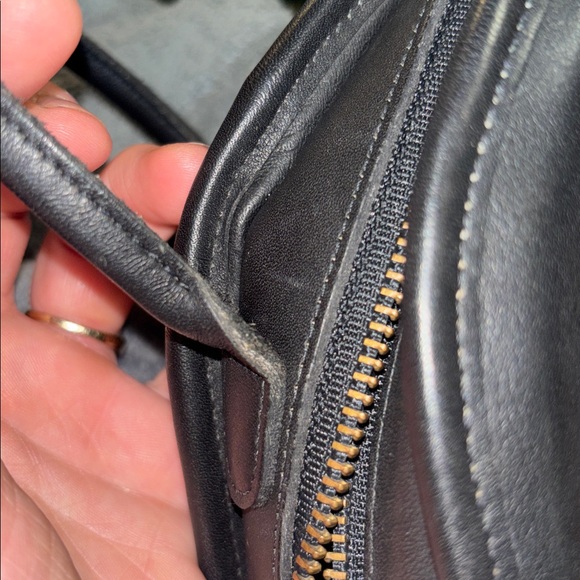 Vintage Coach Black Kimball USA 9911 Gold Hardware with hangtag - Picture 11 of 16